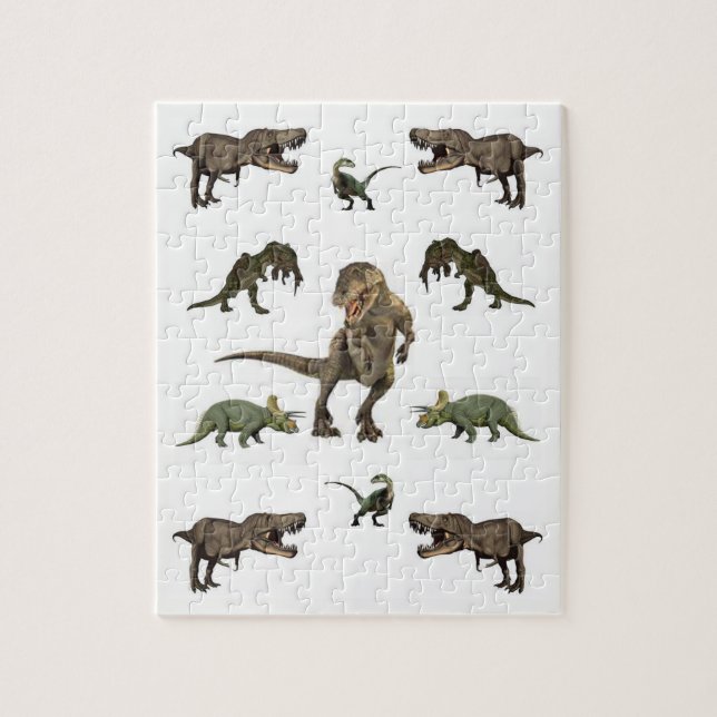 Dinosaur Jigsaw Puzzle (Vertical)