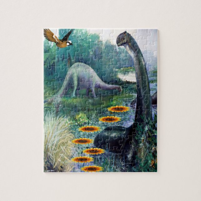 Dinosaur Jigsaw Puzzle (Vertical)