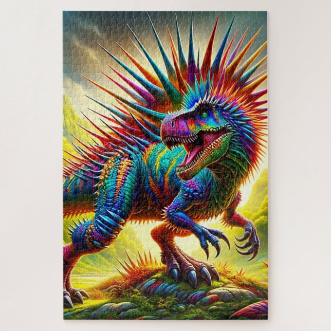 Dinosaur Jigsaw Puzzle (Vertical)