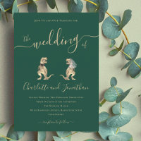 Dinosaur Jurassic Wedding