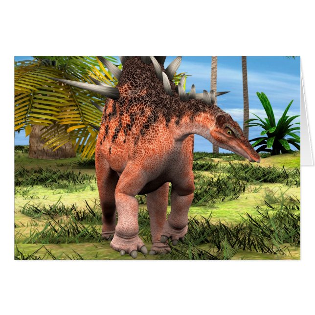 Dinosaur Kentrosaurus (Front Horizontal)