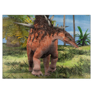 Dinosaur Kentrosaurus Cutting Board