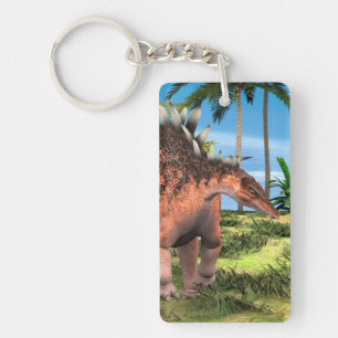 Dinosaur Kentrosaurus Keychain