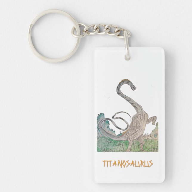 Dinosaur key chain (Front)