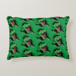 Dinosaur kids accent pillow