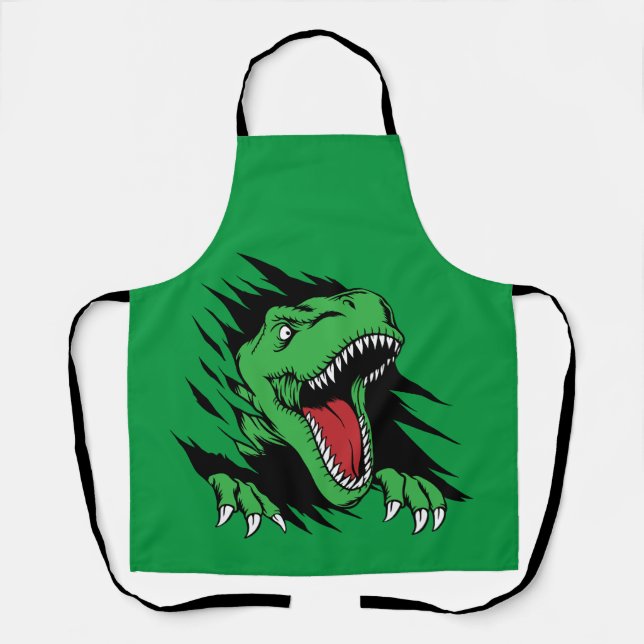 Dinosaur kids apron (Front)