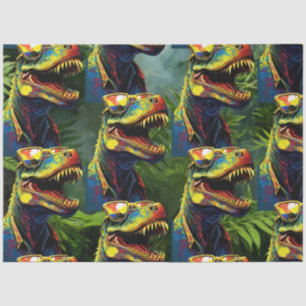 Dinosaur Kids T Rex Jurassic Cool Tissue Paper
