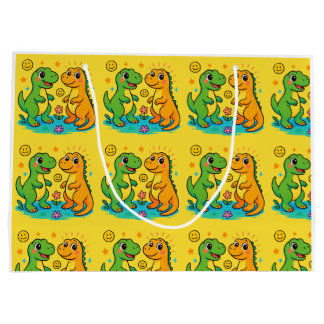 Dinosaur large gift bag