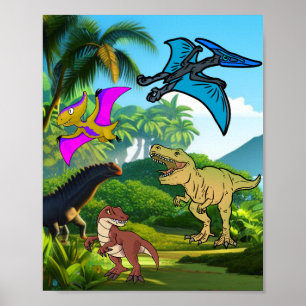 Dinosaur lover  poster