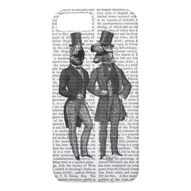 Dinosaur Men Lads Night Out Case-Mate iPhone Case (Back)