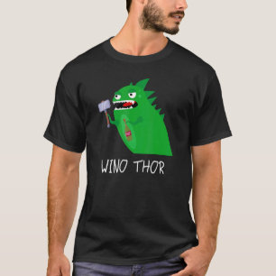 Dinosaur  Men   Viking   WINO THOR T-Shirt