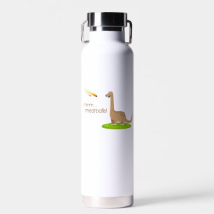Dinosaur Meteor Meatballs Water Bottle