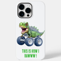 Dinosaur monster truck personalized birthday