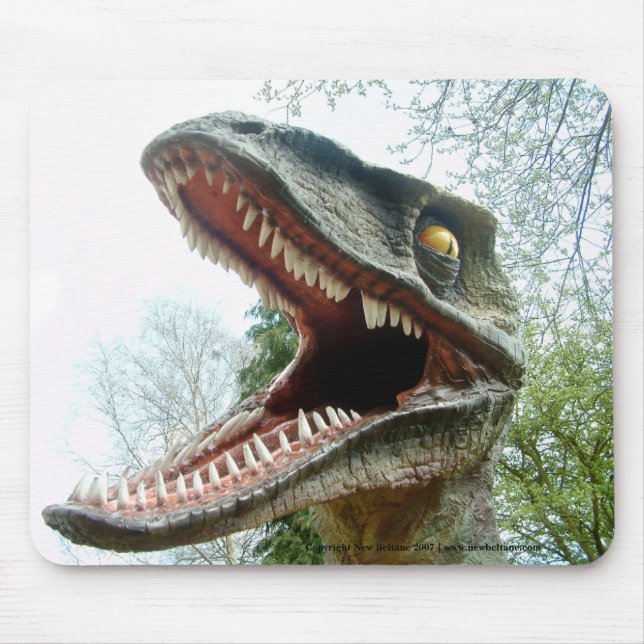 Dinosaur Mousemat Mouse Pad (Front)