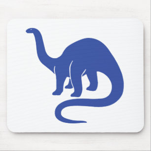 Dinosaur Mousepad - Blue