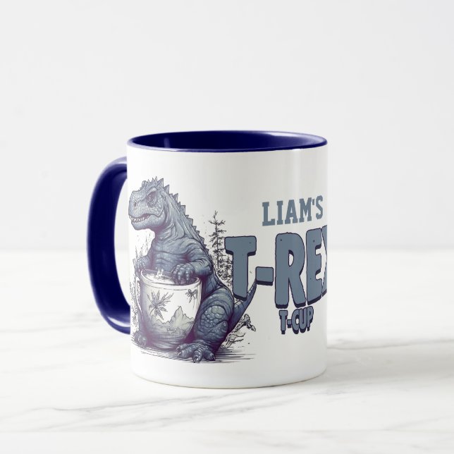 Dinosaur Mug (Front Left)