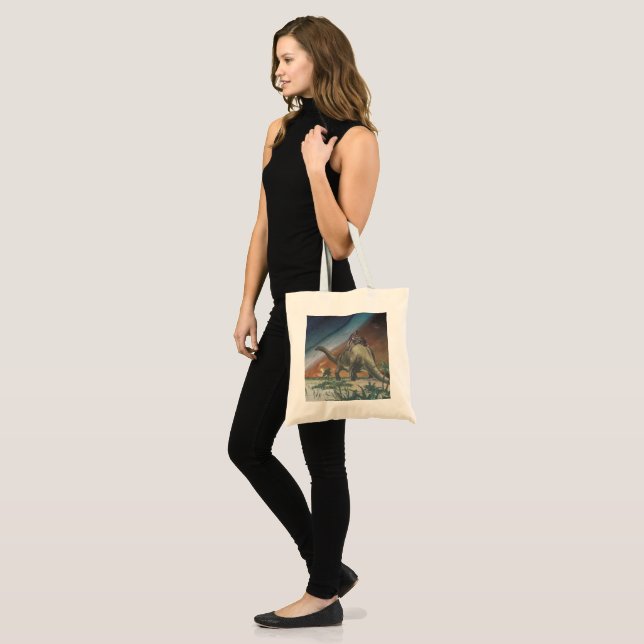 Dinosaur nap - tote bag (Front (Model))