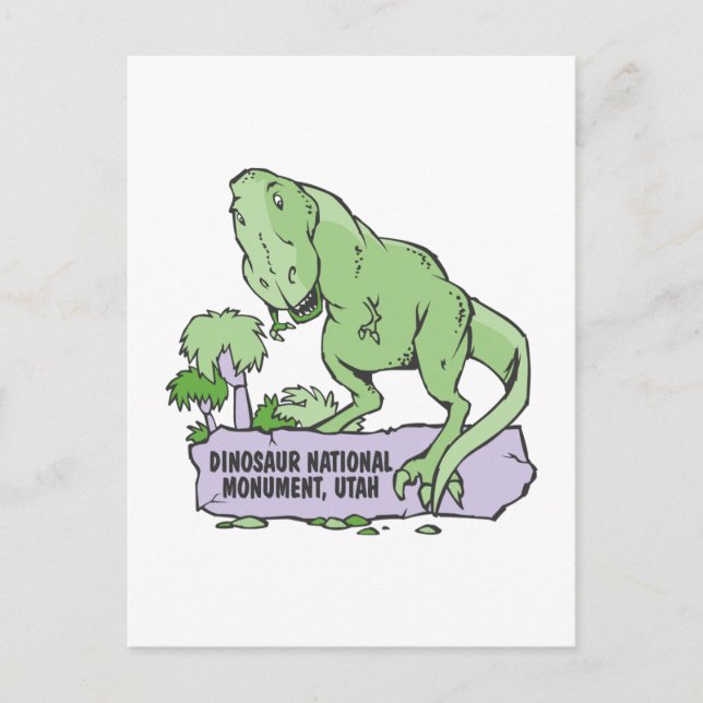 Dinosaur National Monument Utah Postcard (Front)