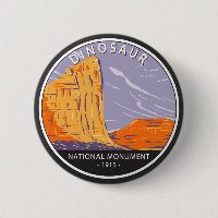 Dinosaur National Monument Vintage Circle 