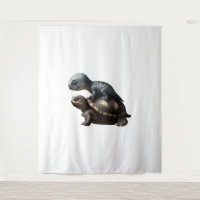 dinosaur on turtle 