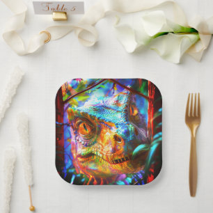 Dinosaur Paper Plate