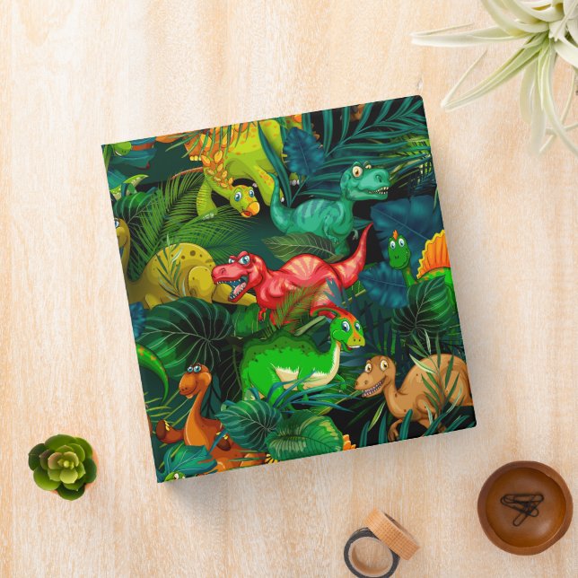 Dinosaur Park Binder (In Situ)
