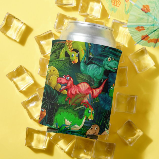 Dinosaur Park Can Cooler (In Situ Summer)