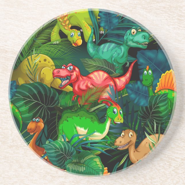 Dinosaur Park Coaster (Front)