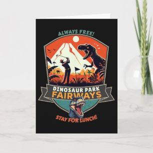 Dinosaur Park Fairways  Card