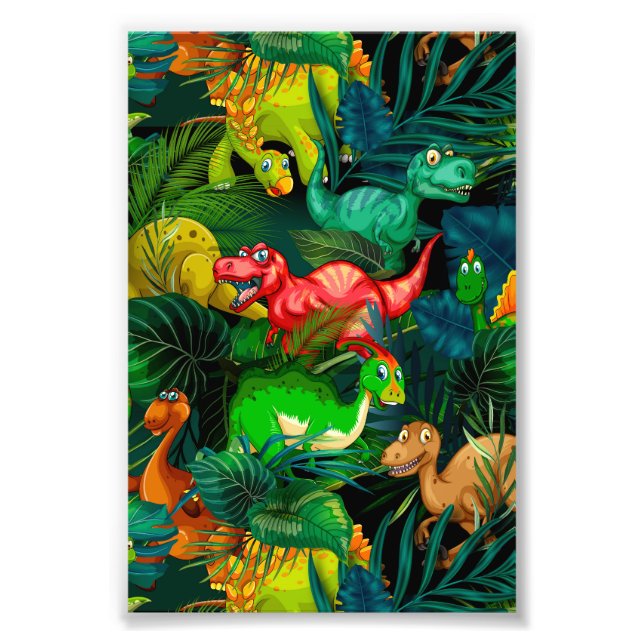 Dinosaur Park Photo Print (Front)