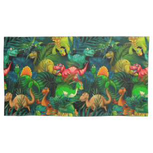Dinosaur Park Pillowcase
