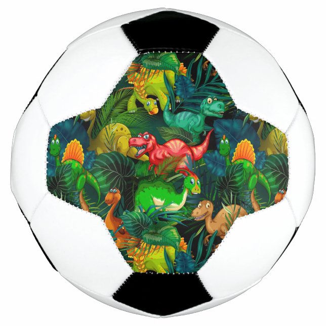 Dinosaur Park Soccer Ball (Front)