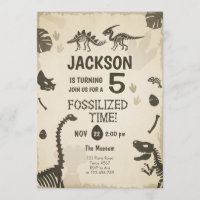 Dinosaur Party Boy Fossil Dino Dig Birthday