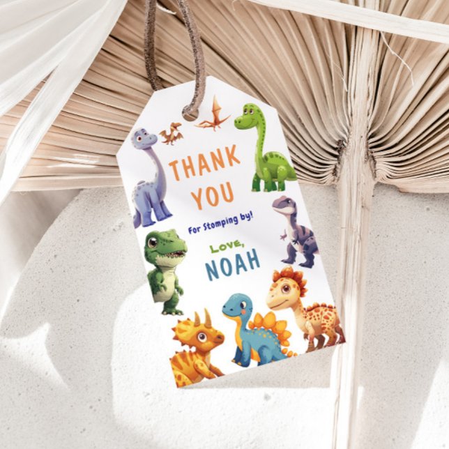 Dinosaur Party  Gift Tags (Creator Uploaded)