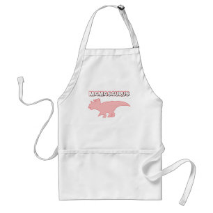 Dinosaur Party Mom Birthday Party Mamasaurus Standard Apron