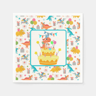 Dinosaur Party Napkin