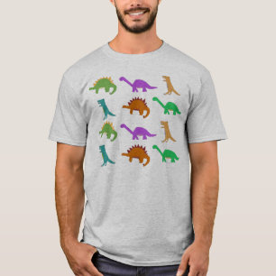 Dinosaur pattern apparel T-Shirt