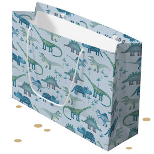 Dinosaur Pattern Fun Large Gift Bag