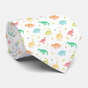 Dinosaur Pattern Tie