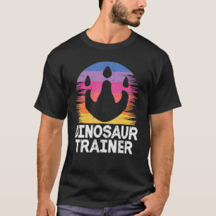 Dinosaur Paw Dino Trainer Halloween Costume Retro T-Shirt