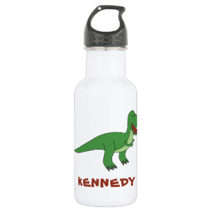 Dinosaur Personalized Custom Name Back To School 532 Ml Water Bottle