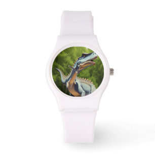 Dinosaur Personalized & Custom White Watch