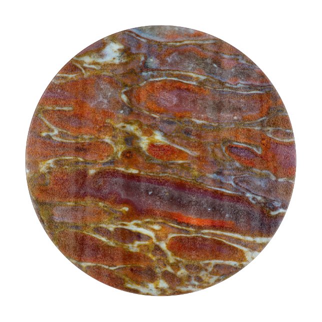 Dinosaur Petrified Bone Cutting Board (Front)