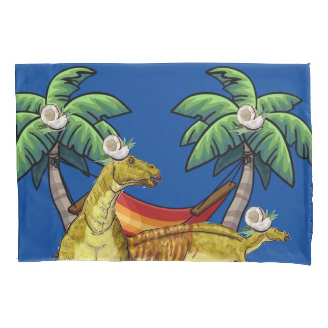 Dinosaur Pillow Case (Front)