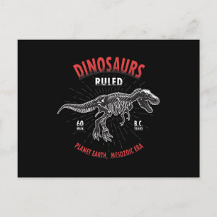 Dinosaur Planet Earth Mesozoic Era Dinosaur Postcard