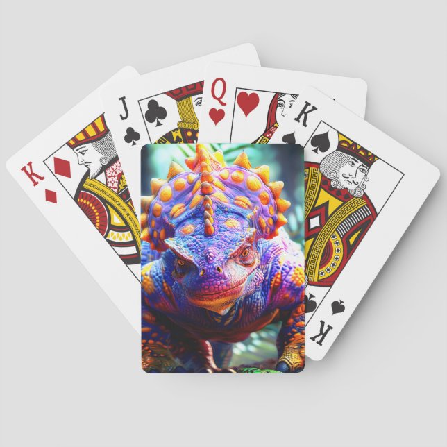 Dinosaur Playing Cards (Back)