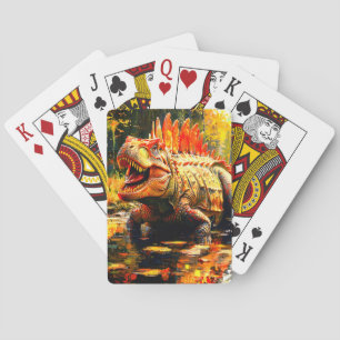 Dinosaur Playing Cards