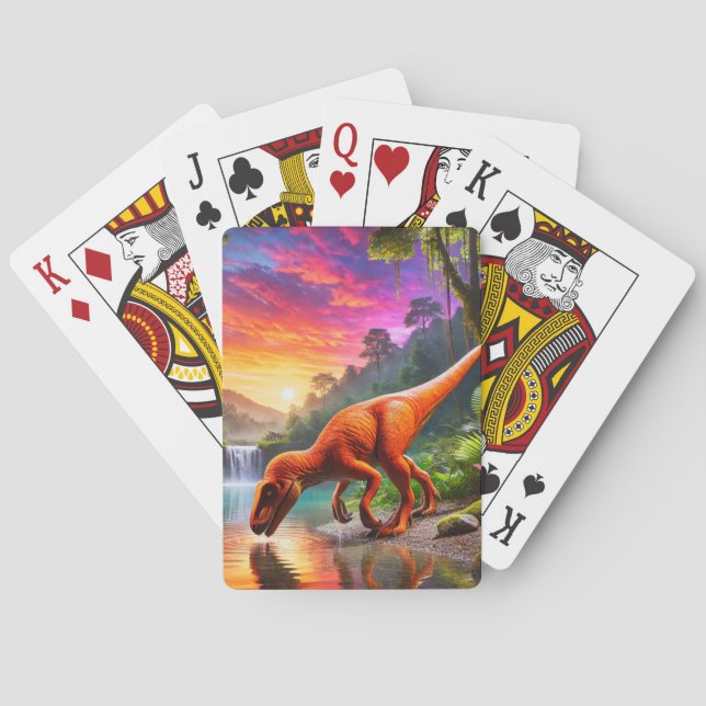 Dinosaur Playing Cards (Back)