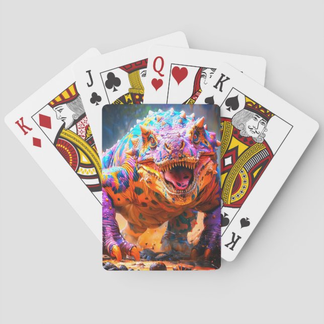 Dinosaur Playing Cards (Back)