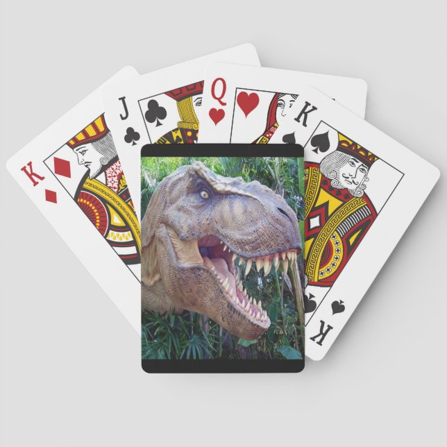 Dinosaur playing Cards for Kids & Adults (Back)